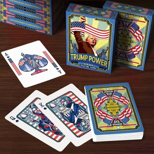 Trump Power Playing Cards Trump Family Poker Deck for Adults Teens Game Party