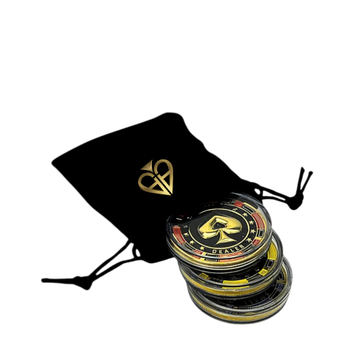 Poker Weight Triple Spinner (with Spade in Center) Commemorative